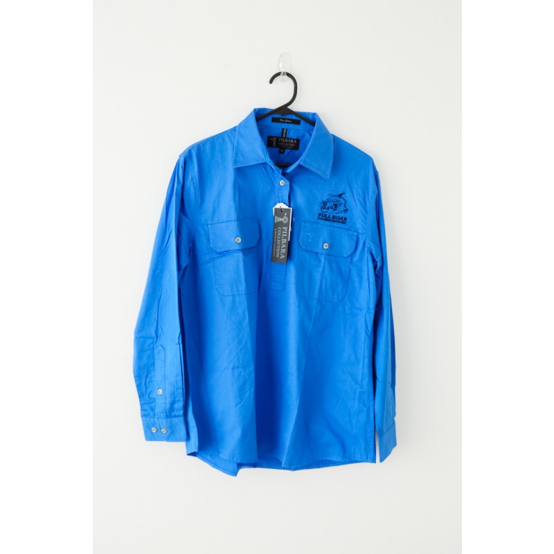 Pilbara Shirt Womens Closed Front L/S Shirt