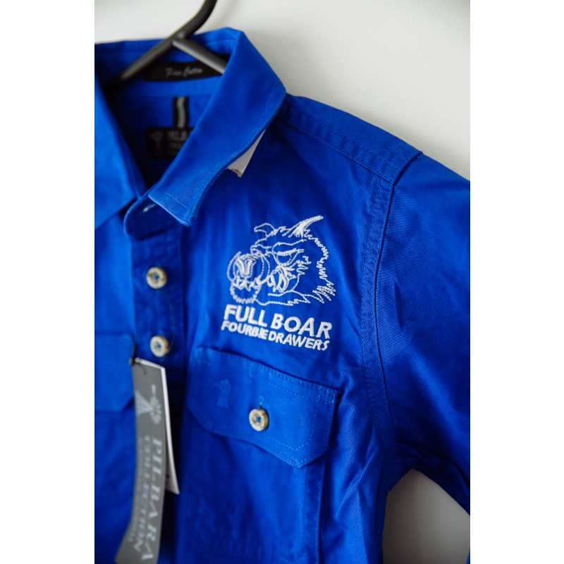 Pilbara Shirt Childs Closed Front L/S Shirt